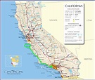 California Pacific Coast Highway Map - Klipy - Map Of California ...