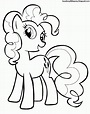 My Little Pony: Dibujos para colorear de Pinkie Pie de My Little Pony