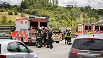 Wiesbaden: Mehrere Verletzte nach Unfall auf der A3 – Kilometerlanger Stau