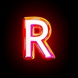 Letter 'R' On A Red Background Stock Photos, Pictures & Royalty-Free ...