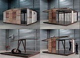 Jean Prouvé - Demountable House 6X6M (1944) | The Strength of ...