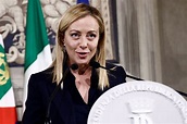 History maker Giorgio Meloni became Italy's first female prime minister ...