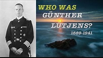 Who was Günther Lütjens? -The Admiral on the Bismarck - (English) - YouTube