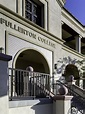 Entrance to the Fullerton College campus commons | Campus commons ...