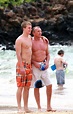 Nate Montana in Joe Montana Playing Catch With Son In Maui | Montana ...