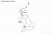 Mapas de muestra para Países del Reino Unido