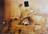 Ralph Steadman's rendition of Withnail and I. | Withnail and i, Ralph ...