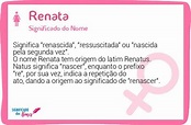 Significado do Nome Renata - Significado dos Nomes