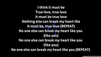 Pink Ft Lily Allen - True Love - Lyrics- High Audio Quality - YouTube