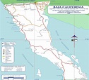 Mapa de Baja California - Tamaño completo | Gifex
