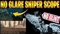 How To Snipe With No Glint Glare or Shine! Sniper Scopes Explained COD ...