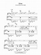 Drive Sheet Music | The Cars | Piano, Vocal & Guitar Chords