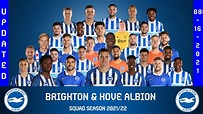 BRIGHTON & HOVE ALBION - SQUAD 2021/22 - UPDATED || Premier League ...