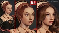 Catherine Howard c.1540s Brought To Life Using AI Technology