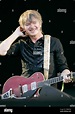 Neil Finn of Crowded House performs on stage at the Hard Rock Calling ...