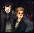 Sherlock and John In the Rain - Sherlock FanFiction Fan Art (23533512 ...