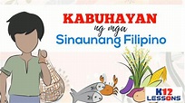 Kabuhayan Ng Sinaunang Pilipino | Images and Photos finder