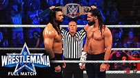 FULL MATCH - Roman Reigns vs. Seth Rollins - Universal Title Match ...