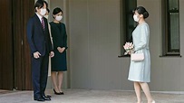 日本真子公主出嫁 與妹妹佳子擁抱告別