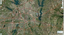Rowlett Texas Map and Rowlett Texas Satellite Image
