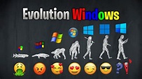 Evolution of Microsoft Windows 1985 - 2023 - YouTube
