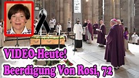 VIDEO-Heute! Beerdigung Von Rosi Mittermaier, 72 In Der Kirche ...