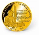 The Life and Legacy of JFK Coin Set | Gold-Layered | Gold | American Mint