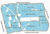 Mapa de San Isidro . Mapa de San Isidro con todas sus localidades | San ...