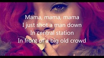 Rihanna- Man down lyrics - YouTube