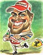 El piloto asturiano de Formula 1, Fernando Alonso, caricaturizado por ...