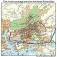 Aerial Photography Map of Hot Springs, AR Arkansas