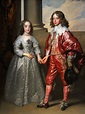 William II, Prince of Orange, and his bride Mary Stuart, by Anthony van ...