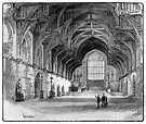 Westminster Hall, London, 1900 Drawing by Print Collector - Fine Art ...