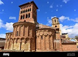 Kirche San Tirso, romanisch-mudejar (12. Jahrhundert). Sahagun, Provinz Leon, Castilla y Leon ...