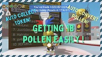 Bee Swarm Simulator | Getting pollen automatically! (collect token and ...