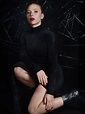 Scarlett Johansson in Black Dress Wallpaper, HD Celebrities 4K ...