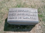 Alice Rockefeller (1869-1870) - Find a Grave Memorial