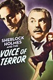 Sherlock Holmes and the Voice of Terror (1942) | The Poster Database (TPDb)