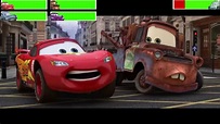 Cars 2 Final Battle with healthbars - YouTube