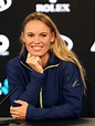 CAROLINE WOZNIACKI at Australian Open Tennis Championships Press Conference in Melbourne 01/13 ...
