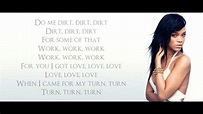 Rihanna Work ft. Drake (Letra) - YouTube