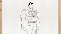 Como dibujar a SUPERMAN paso a paso, fácil y rápido - YouTube