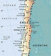 Ubicación geográfica de Santiago de Chile - Dónde queda Santiago?