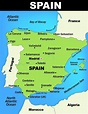 Printable Spain Map