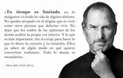 10 frases célebres de Steve Jobs — Saber es práctico