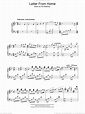 Metheny - Letter From Home sheet music for piano solo [PDF]