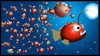 Oceanar.io - Biggest Fish Army! - The Ocean Is A War Zone! - Oceanar.io Gameplay Highlights ...