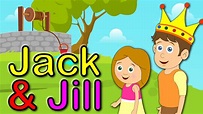 Jack And Jill | Nursery Rhyme Animation Song - YouTube