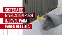 Sistema de nivelación Push & Level para pared Bellota Herramientas ...