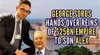 George Soros Hands Over Reins of $25 Bn Empire to Son Alex